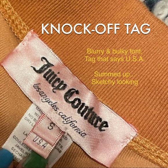 JUICY COUTURE SCAM - Picture 3 of 4